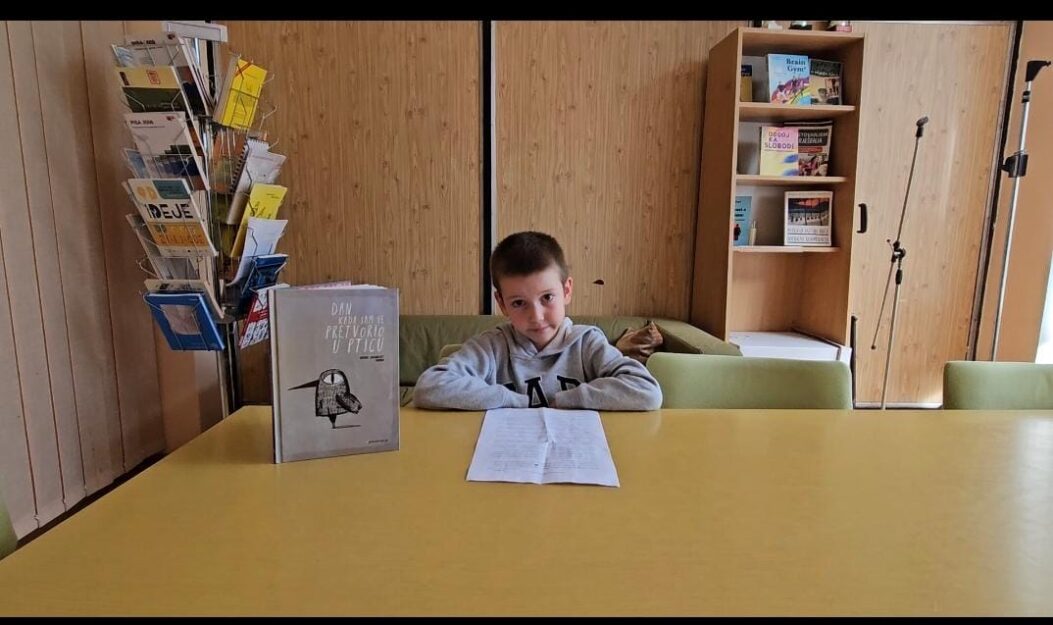 Prvašić Petar Miletić osvojio drugo mjesto na natjecanju u izražajnom čitanju!