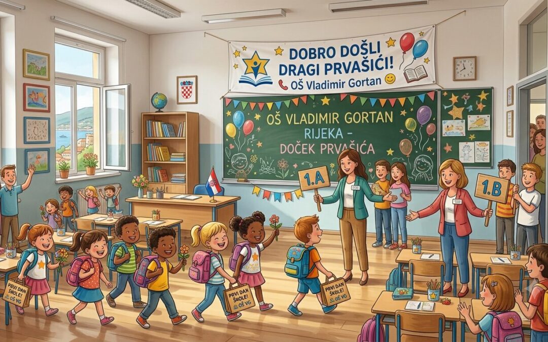 Prvi školski dan nove generacije Gortanovaca