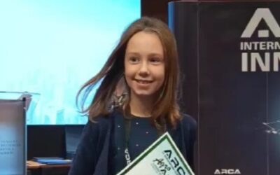 Veliki uspjeh učenice 4.b: Dora Mišić osvojila zlatnu medalju na međunarodnoj izložbi inovacija ARCA! 